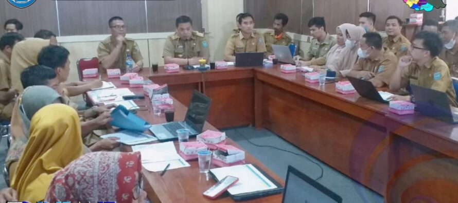 KEPALA BAPPEDA LITBANG MEMBUKA SECARA LANGSUNG RAPAT PERUBAHAN PENYUSUNAN RKPD TAHUN 2022.