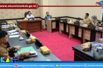 BERSAMA KOMISI 1 DPRD OKU SELATAN, KEPALA BKPSDM TERIMA AUDIENSI FKBPPPN OKU SELATAN.