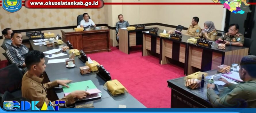 BERSAMA KOMISI 1 DPRD OKU SELATAN, KEPALA BKPSDM TERIMA AUDIENSI FKBPPPN OKU SELATAN.