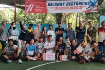 TIM DISKEPORA JUARAI TURNAMEN FUTSAL ANTAR INSTANSI DI KABUPATEN OKU SELATAN.