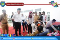 PMI KABUPATEN OKU SELATAN GELAR GEBYAR DONOR DARAH DALAM PERINGATAN HUT RI KE-77 TAHUN 2022.