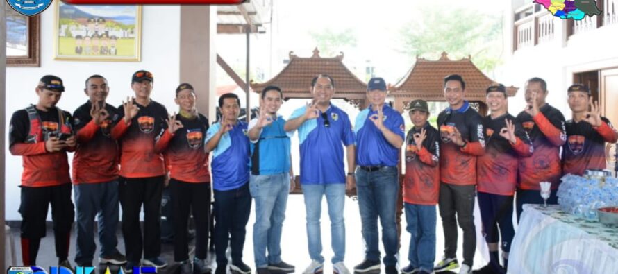 BUPATI POPO ALI SAMBUT BAIK KEDATANGAN KOMUNITAS RADJA GOWES YANG GENCAR SOSIALISASIKAN EVENT SRIWIJAYA RANAU GRAN FONDO.