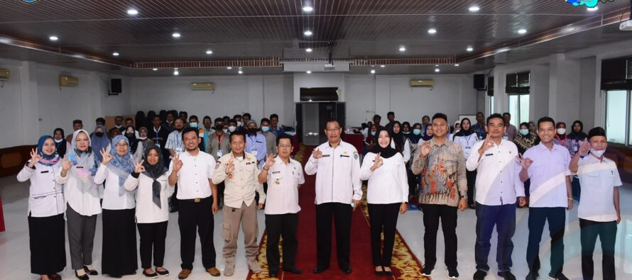 DINAS KESEHATAN GELAR BIMTEK PENYULUHAN KEAMANAN PANGAN BAGI PEMILIK INDUSTRI RUMAH TANGGA DI KABUPATEN OKU SELATAN.