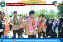 BUPATI POPO ALI DAMPINGI GUBERNUR HERMAN DERU LAKUKAN GROUNDBREAKING PEMBANGUNAN PONDOK PESANTREN DERU AL-FALAH