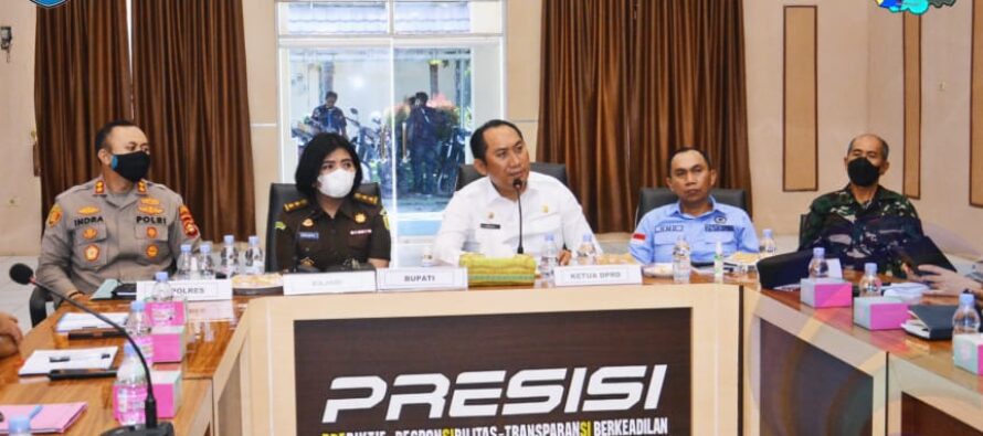ANTISIPASI KONFLIK PASCA PENYESUAIAN HARGA BBM BERSUBSIDI, BUPATI POPO ALI INGIN STOK BBM TETAP TERPENUHI