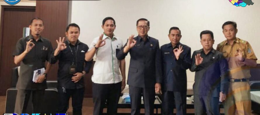 SEKDA TERIMA AUDIENSI PIHAK UNIT PEGADAIAN KABUPATEN OKU SELATAN