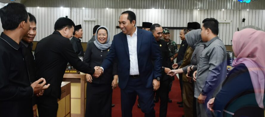 BUPATI OKU SELATAN SAMPAIKAN JAWABAN TERHADAP PANDANGAN UMUM ANGGOTA DPRD KABUPATEN OKU SELATAN DALAM RANGKA MEMBAHAS DAN MENELITI RAPERDA TENTANG PERUBAHAN APBD KABUPATEN OKU SELATAN TAHUN ANGGARAN 2022