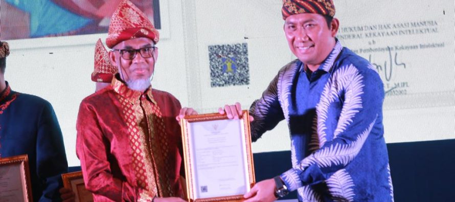 PENDANDANAN RANAU DIAKUI JADI KEKAYAAN INTELEKTUAL KOMUNAL