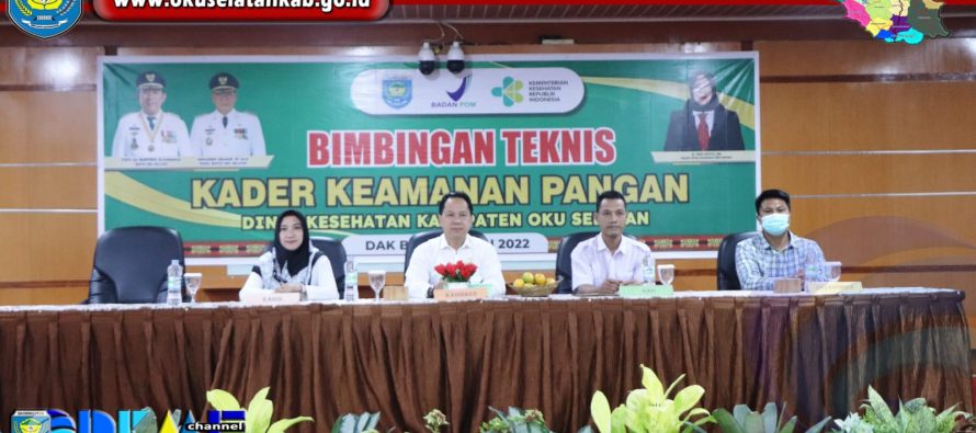 DINAS KESEHATAN KABUPATEN OKU SELATAN GELAR BIMTEK KADER KEAMANAN PANGAN DI OKU SELATAN.
