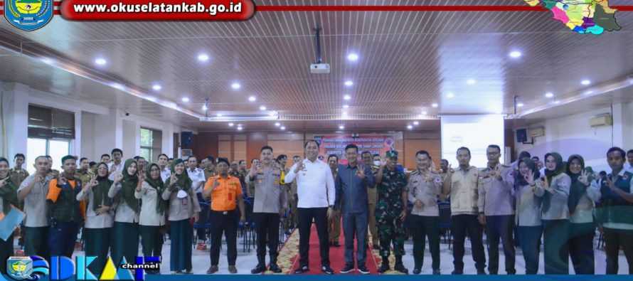 BPBD OKU SELATAN GELAR PENANDATANGANAN NOTA KESEPAKATAN BERSAMA DOKUMEN RENCANA KONTIJENSI TANAH LONGSOR KABUPATEN OKU SELATAN