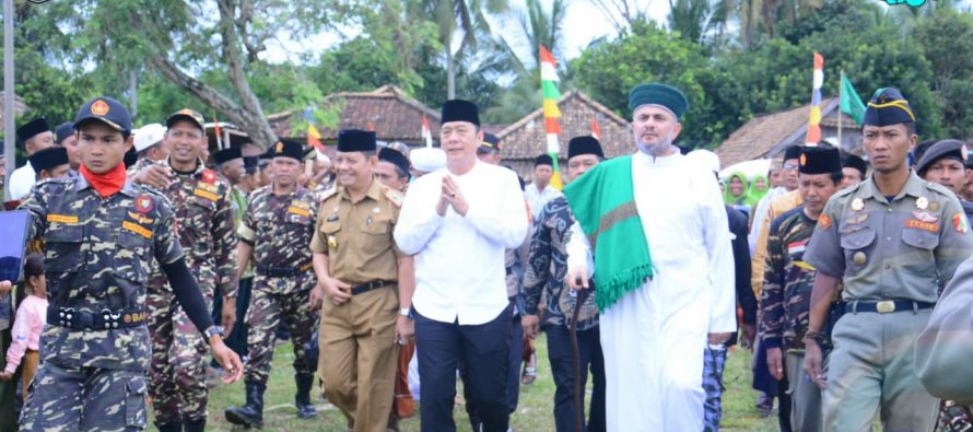 WAKIL BUPATI OKU SELATAN HADIRI PENGAJIAN AKBAR DALAM RANGKA PERINGATAN MAULID NABI MUHAMMAD SAW DI KECAMATAN BUAY PEMACA