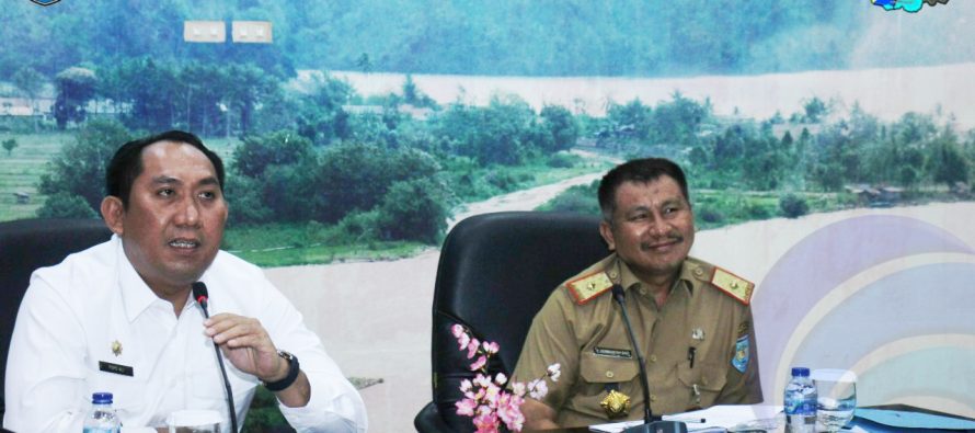 BUPATI POPO SAMBUT BAIK RENCANA KERJASASAMA DALAM BIDANG JASA PARKIRAN DI KABUPATEN OKU SELATAN.