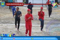 JAGA KEBUGARAN DAN KESEHATAN JASMANI PEGAWAI, PEMKAB OKU SELATAN RUTIN GELAR SENAM SEHAT BERSAMA.