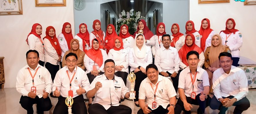 PMI OKU SELATAN GELAR LOMBA PIDATO DAN PEMBAGIAN SEMBAKO DALAM PERINGATAN HUT PMI KE- 77 TAHUN 2022.