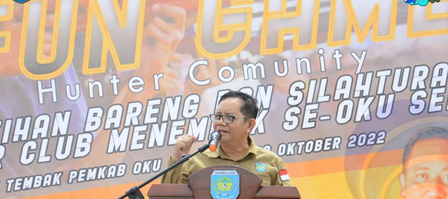 PEMKAB OKU SELATAN APRESIASI UPAYA PERBAKIN LAHIRKAN ATLET MENEMBAK ANDALAN UNTUK HARUMKAN NAMA DAERAH