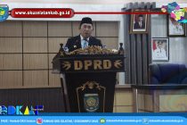 BUPATI DAN WAKIL BUPATI OKU SELATAN HADIRI RAPAT PARIPURNA DPRD OKU SELATAN DALAM RANGKA PEMBAHASAN ANGGARAN PENDAPATAN DAN BELANJA DAERAH KABUPATEN OKU SELATAN TAHUN 2023.