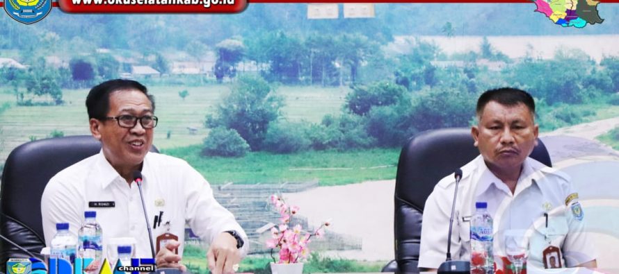 SEKDA OKU SELATAN INSTRUKSIKAN AGAR DINAS TERKAIT SOSIALISASIKAN PERATURAN PERSETUJUAN BANGUNAN GEDUNG KEPADA MASYARAKAT.
