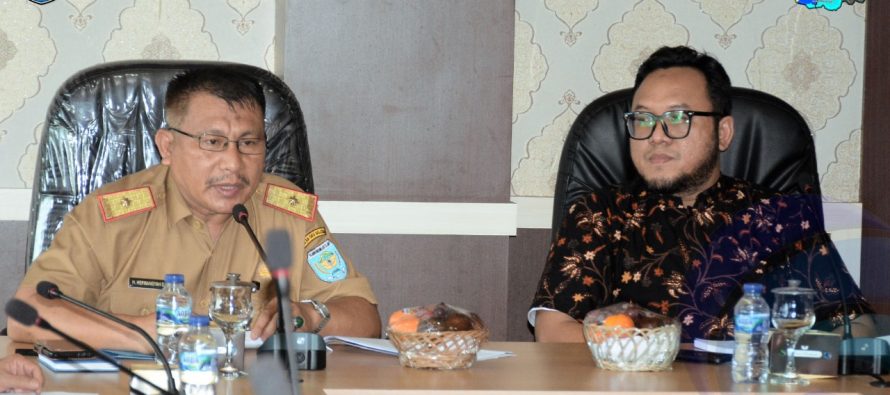 RAPAT KOORDINASI RENCANA PEMBENTUKAN BUMD DI KABUPATEN OKU SELATAN.