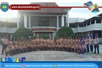 KONTINGEN PRAMUKA SAKA BHAYANGKARA CABANG OKU SELATAN IKUTI PERKEMAHAN BAKTI SATUAN KARYA PRAMUKA BHAYANGKARA NASIONAL IV TAHUN 2022 DI KOTA PALEMBANG.