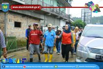 KETUA TP PKK PKK OKU SELATAN SEMANGATI PARA KORBAN BANJIR DI DESA KOTA BATU