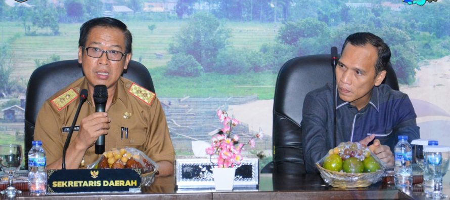 KPU KABUPATEN OKU SELATAN GELAR SOSIALISASI PEMBENTUKAN BADAN ADHOC, DALAM PEMILIHAN SERENTAK TAHUN 2024.