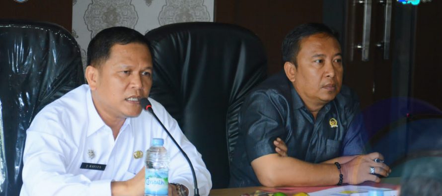 RAKOR LINNTAS SEKTORAL UNTUK PENGEMBANGAN RENCANA AKSI DI KABUPATEN OKU SELATAN.