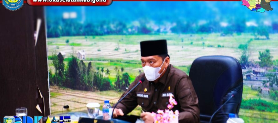 WAKIL BUPATI OKU SELATAN HADIRI LAPORAN ANTARA KEGIATAN PEMUTAHIRAN DAN PEMETAAN OBJEK PBB-P2 TAHUN ANGGARAN 2022.