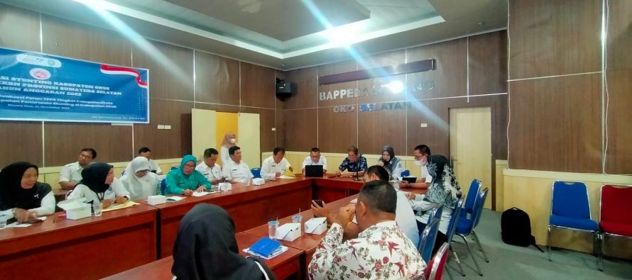 PEMKAB OKU SELATAN LAKUKAN REKONSILIASI UNTUK PERCEPAT PENURUNAN STUNTING