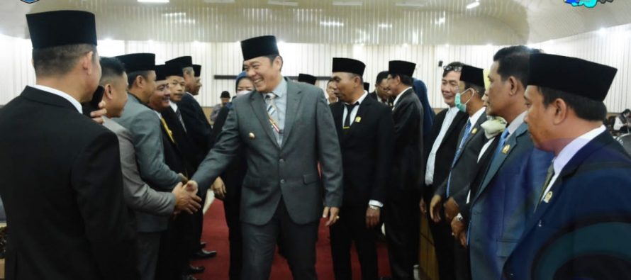 LEGISLATIF DAN EKSEKUTIF KABUPATEN OKU SELATAN TERUS BERSINERGI DEMI KEMAJUAN DAN KESEJAHTERAAN MASYARAKAT OKU SELATAN.