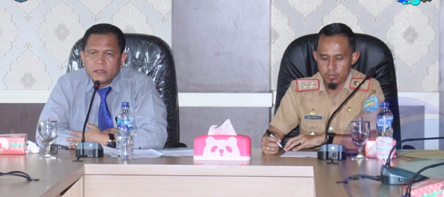 RAPAT KOORDINASI PENYUSUNAN LPPD, ASISTEN I HARAPKAN KERJASAMA DARI SEMUA OPD