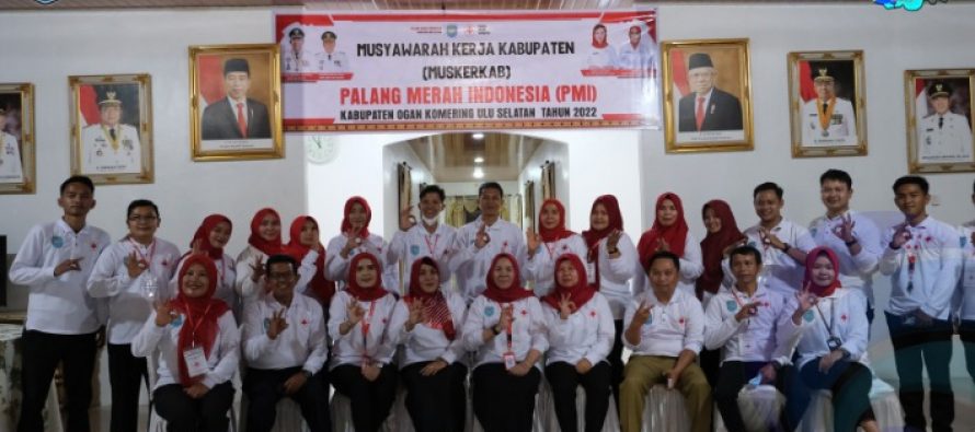 PMI OKU SELATAN RUMUSKAN RENCANA KERJA STRATEGIS UNTUK MEMBANTU MASYARAKAT