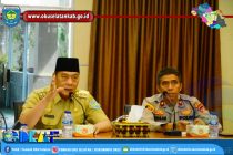 WAKIL BUPATI OKU SELATAN HADIRI RAPAT KOORDINASI SATGAS UNIT SAPU BERSIH PUNGUTAN LIAR DI OKU SELATAN