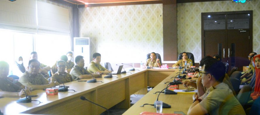 BAGIAN TATA PEMERINTAH SETDA OKU SELATAN GELAR RAKOR PENYUSUNAN LKPJ KEPALA DAERAH TAHUN 2022.