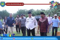 WAKIL BUPATI OKU SELATAN SAMBANGI KORBAN KEBAKARAN DI DESA DAMAR PURA KECAMATAN BUANA PEMACA.