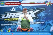 BUPATI POPO ALI LEPAS KEBERANGKATAN RIDER PESERTA JASS KESEPULUH TAHUN 2022.