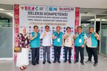 SEKDA OKU SELATAN TINJAU PELAKSANAAN SELEKSI CALON ASN TENAGA KESEHATAN.