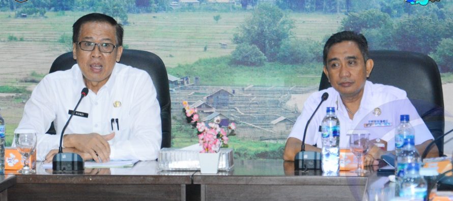 SEKDA OKU SELATAN PIMPIN RAPAT KOORDINASI PERSIAPAN AKHIR TAHUN ANGGARAN 2022 DAN AWAL TAHUN ANGGARAN 2023