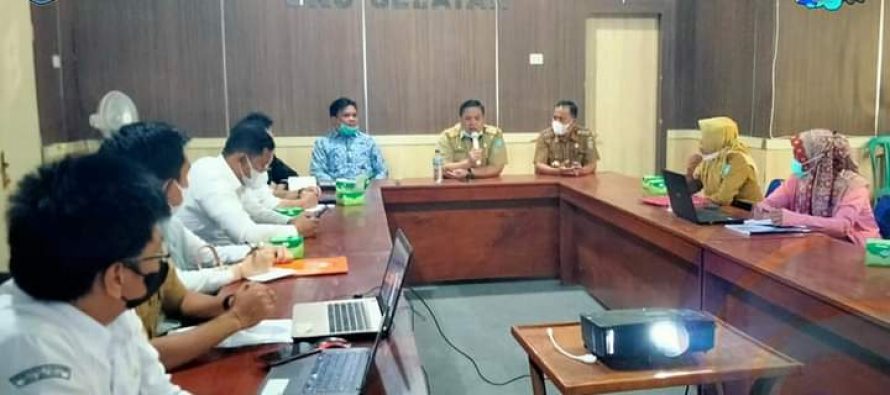 PERSIAPAN PEMILU SERENTAK 2024, PEMKAB OKU SELATAN LAKUKAN KOORDINASI DENGAN KPU DAN BAWASLU