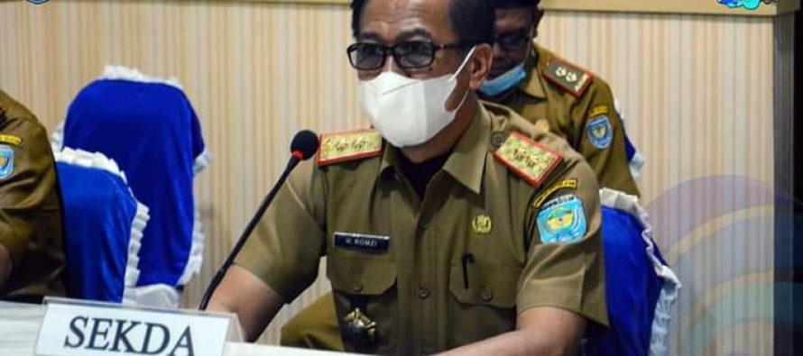 PEMKAB OKU SELATAN GELAR RAPAT KOORDINASI TERKAIT PENYUSUNAN LKPJ TAHUN 2021.