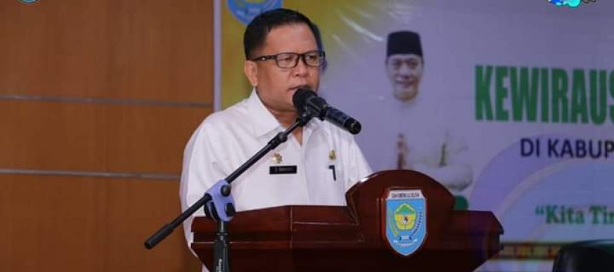 DORONG KEMAJUAN EKONOMI, PEMKAB OKU SELATAN LATIH REMAJA MASJID BERWIRAUSAHA