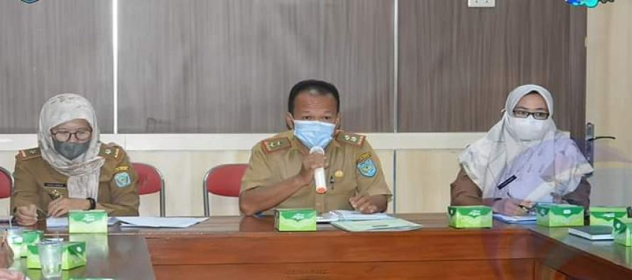 BAPPEDA LITBANG OKU SELATAN GELAR RAPAT KOORDINASI TIM PERCEPATAN PENURUNAN STUNTING DI OKU SELATAN.