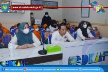 DINAS KOMINFO OKU SELATAN BERIKAN EDUKASI KEPADA SISWA SISWI TK IT AL-KAHFI MUARADUA ,DENGAN MENGENAL ALAT-ALAT KOMUNIKASI.