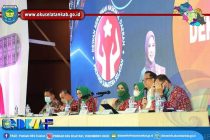 TP PKK DAN DEKRANASDA KABUPATEN OKU SELATAN IKUTI RANGKAIAN KEGIATAN RAKERDA DEKRANASDA DAN RAPAT KONSULTASI TP PKK PROVINSI SUMATERA SELATAN TAHUN 2022