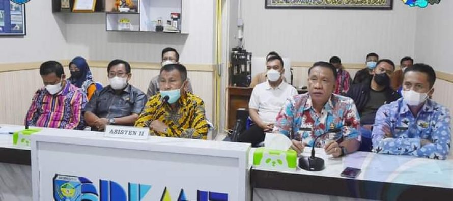 RAPAT TINDAK LANJUT TERHADAP INDIKASI PELANGGARAN PEMANFAATAN RUANG DI KAWASAN DANAU RANAU