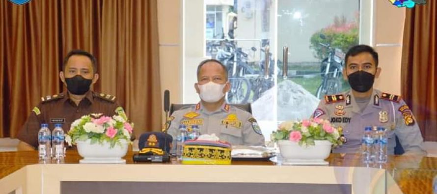 KEPALA DISHUB OKU SELATAN IKUTI LAUNCHING TILANG ELEKTRONIK TAHAP II