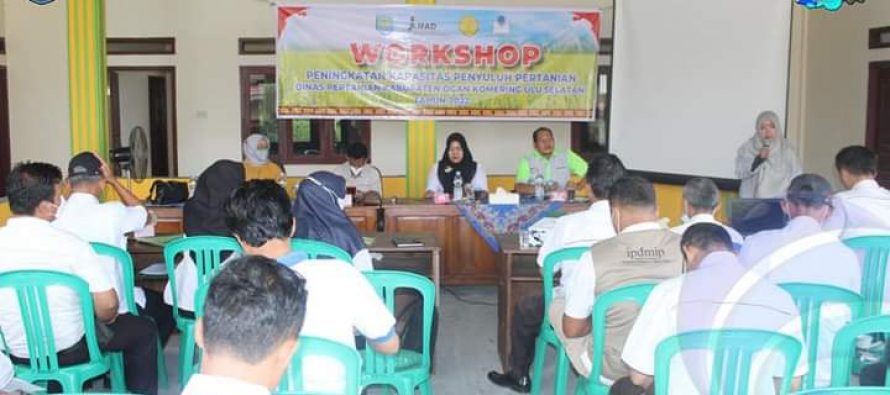 TINGKATKAN KAPASITAS PENYULUH PERTANIAN DALAM REALISASIKAN PROGRAM IPDMIP MELALUI WORKSHOP