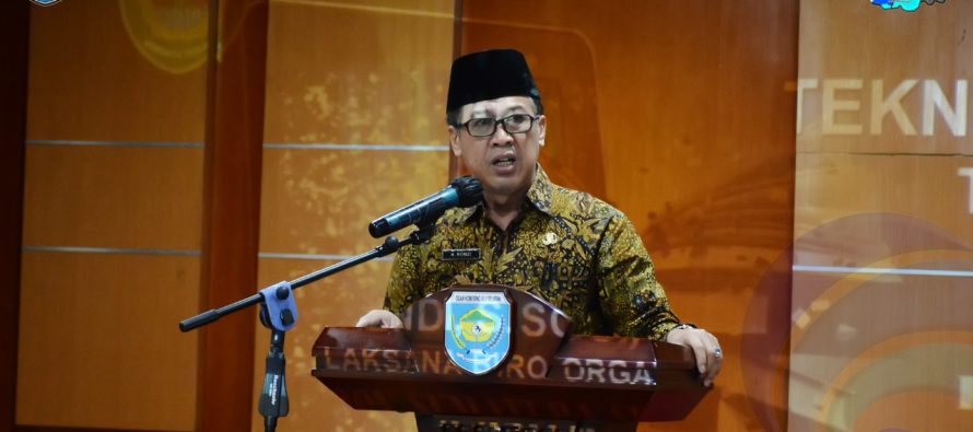 BAGIAN ORTALA SETDA OKU SELATAN GELAR SOSIALISASI PEDOMAN PELAKSANA  TATA NASKAH DINAS DI LINGKUNGAN PEMKAB OKU SELATAN