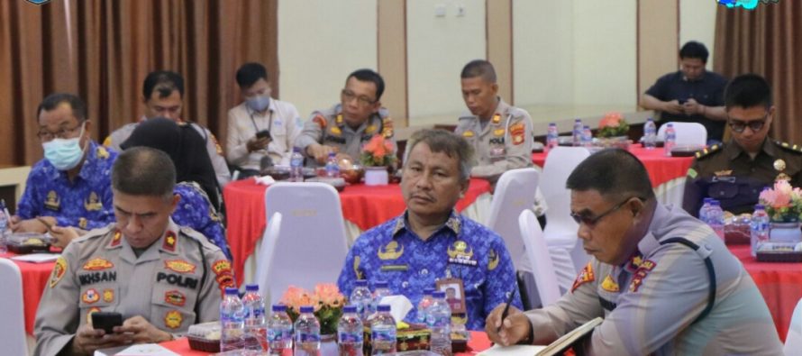 WUJUDKAN PERAYAAN NATAL DAN TAHUN BARU YANG KONDUSIF, PEMKAB OKU SELATAN DUKUNG PELAKSANAAN OPERASI LILIN MUSI 2022