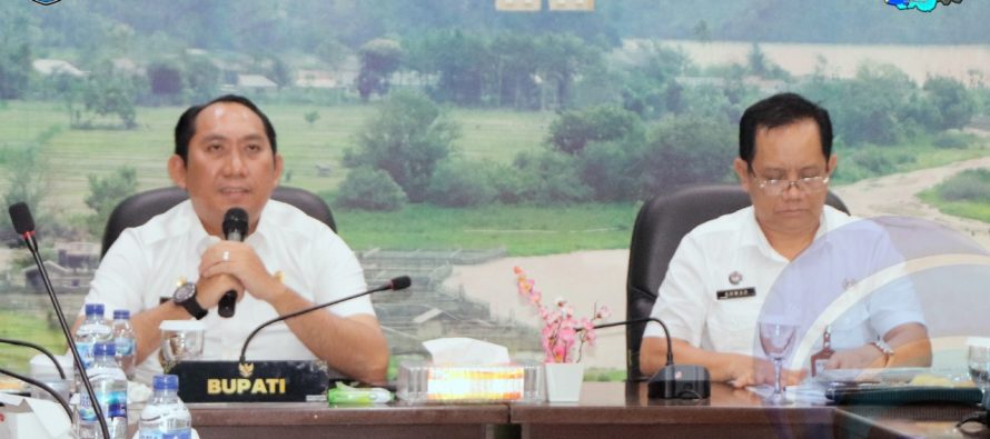 BUPATI POPO ALI INSTRUKSIKAN JAJARAN SAMAKAN PERSEPSI DAN BERINOVASI UNTUK DORONG PENINGKATAN PENDAPATAN DAERAH
