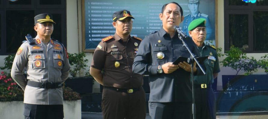 PIMPIN APEL GELAR PASUKAN OPS LILIN MUSI 2022, BUPATI POPO ALI BERHARAP PERSONEL KEDEPANKAN LANGKAH PREDIKTIF DAN DETEKSI DINI